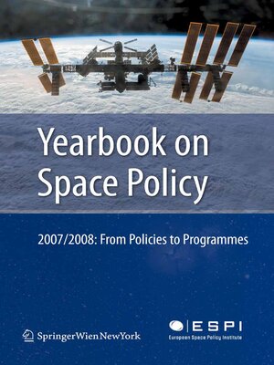 cover image of Yearbook on Space Policy 2007/2008